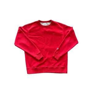 Champion Red Powerblend Fleece Sweater Size Large
